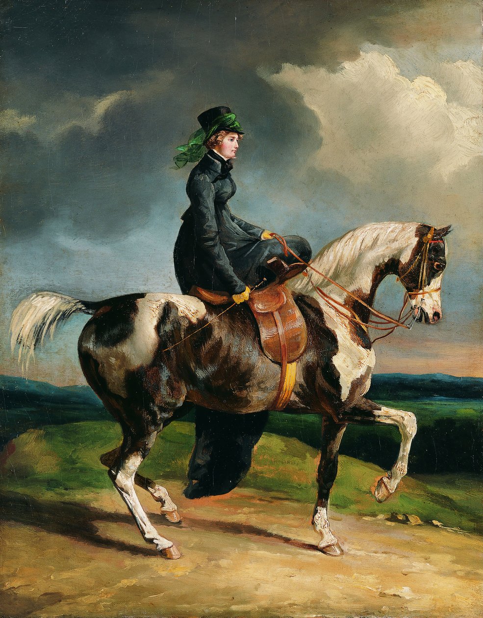 Amazonka, 1820 lub później. autorstwa Theodore Gericault