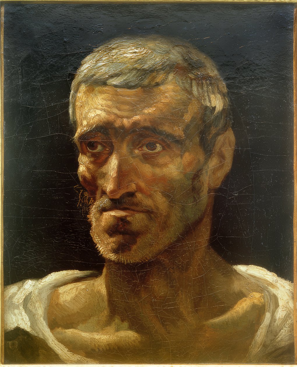Głowa rozbitka (badanie) autorstwa Theodore Gericault