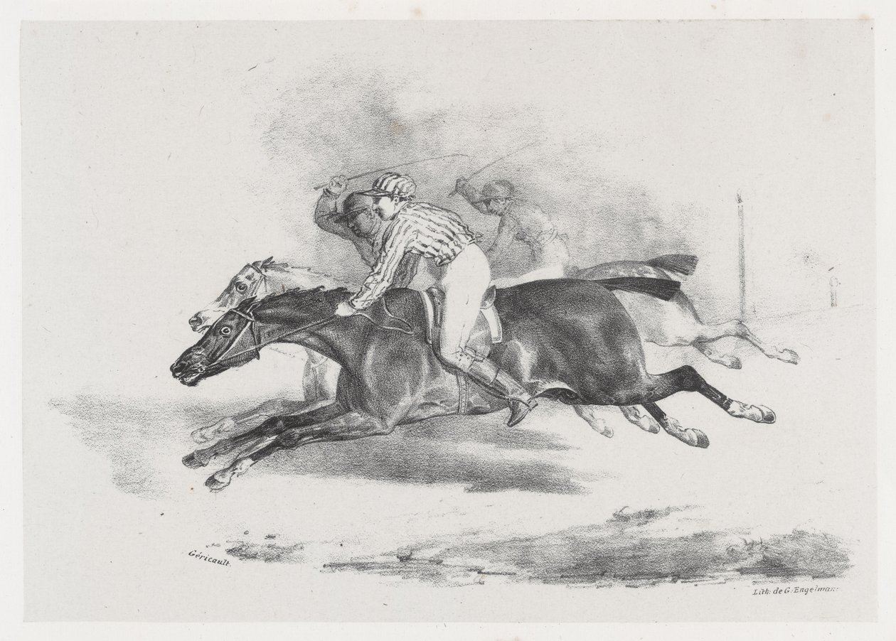 La Course (Wyścig) autorstwa Theodore Gericault