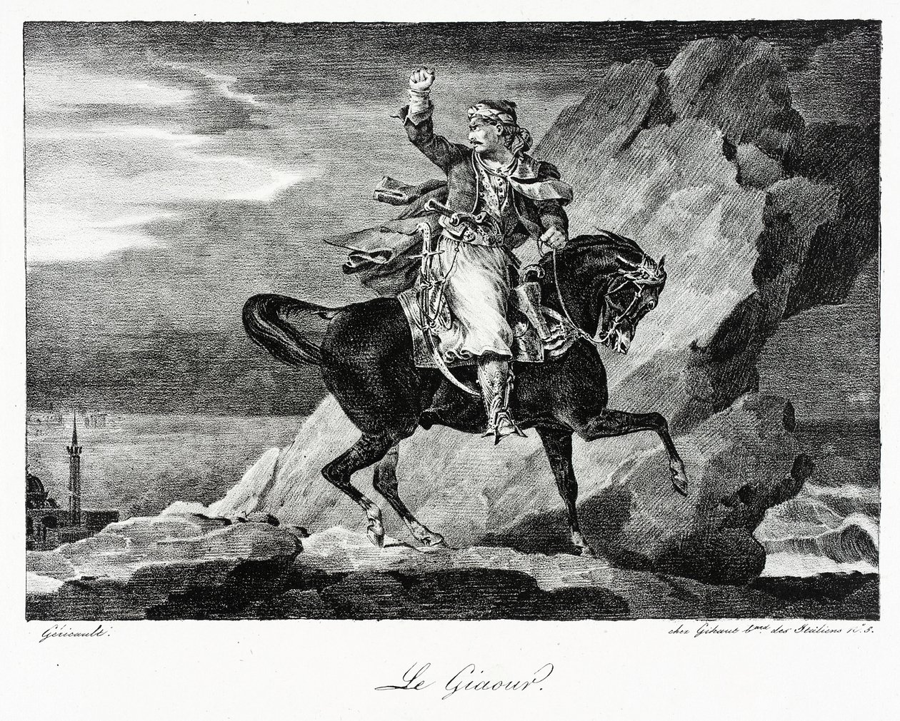 Giaour autorstwa Theodore Gericault
