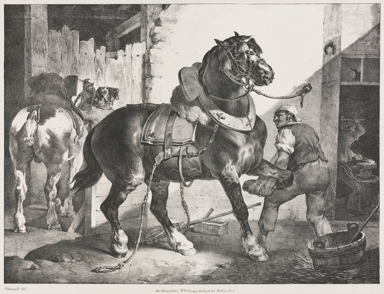 Marszałek Francji. autorstwa Theodore Gericault