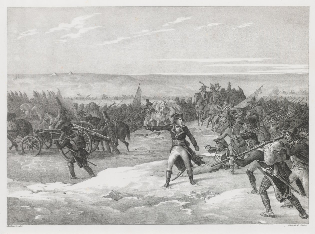 Marsz przez pustynię (March in the Desert) autorstwa Theodore Gericault