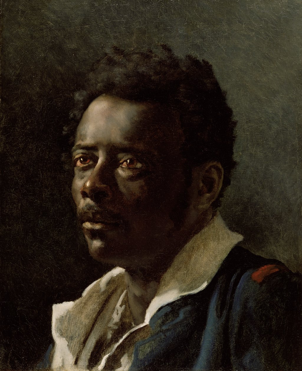 Studium modelki, ok. 1818-19 (olej na płótnie) autorstwa Theodore Gericault