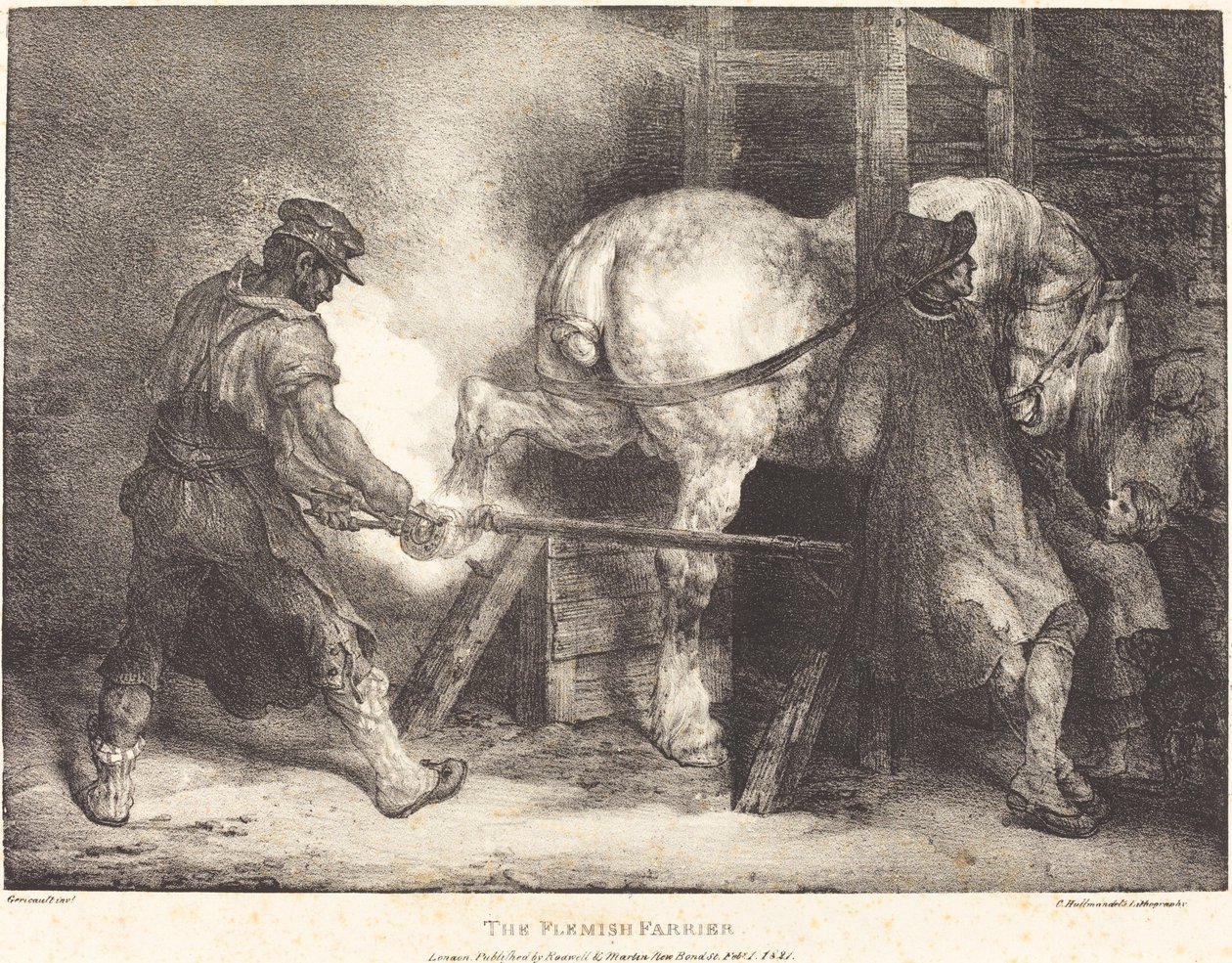 Flamandzki Kowal autorstwa Theodore Gericault