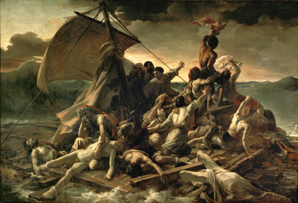 Tratwa "Meduzy" ... autorstwa Theodore Gericault