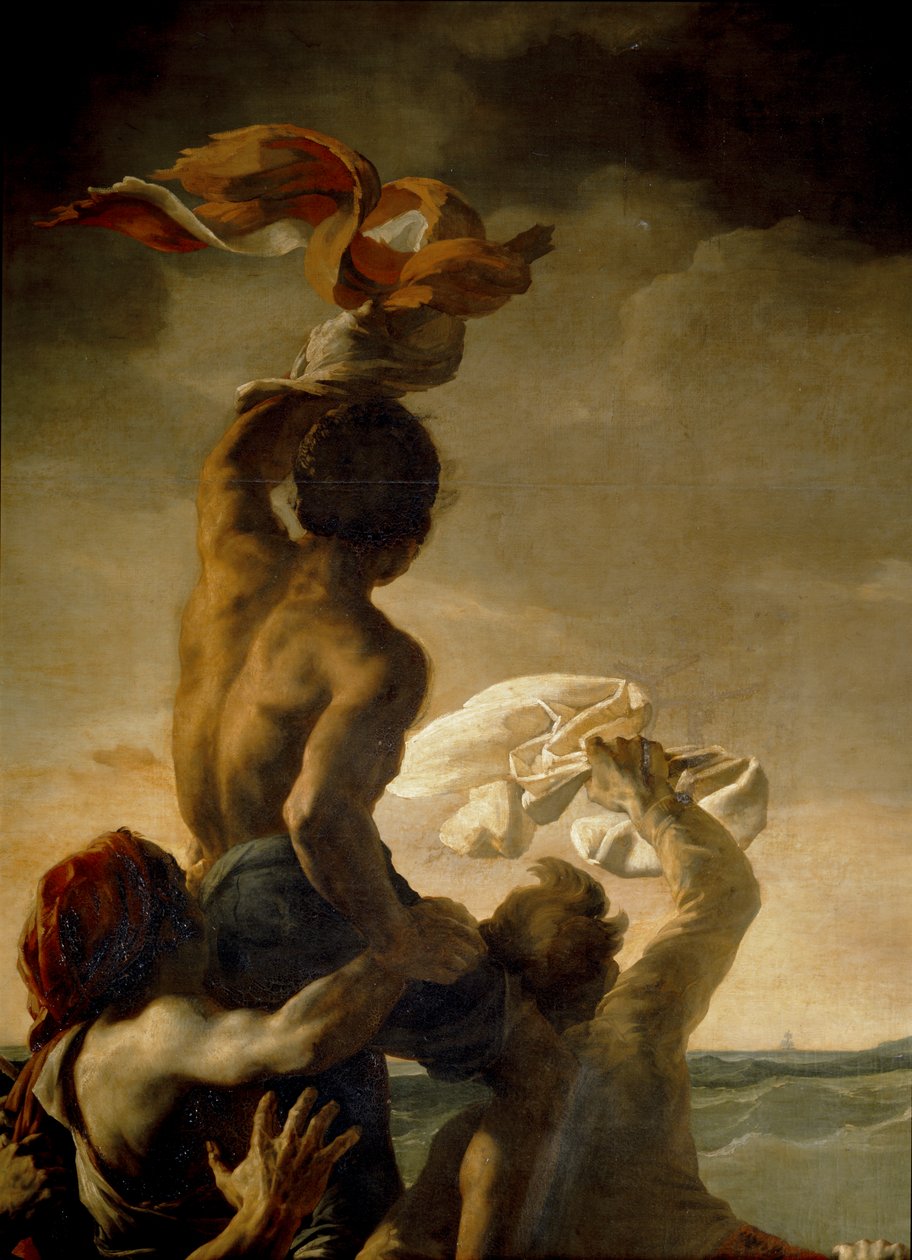 Tratwa "Meduzy". Obraz namalowany po ... autorstwa Theodore Gericault