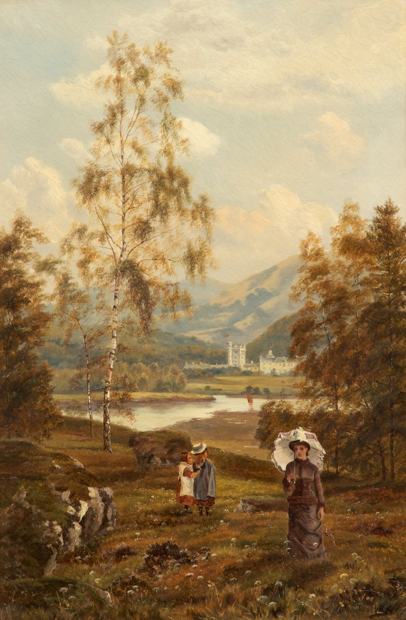 Odległy widok na Balmoral autorstwa Theodore Hines