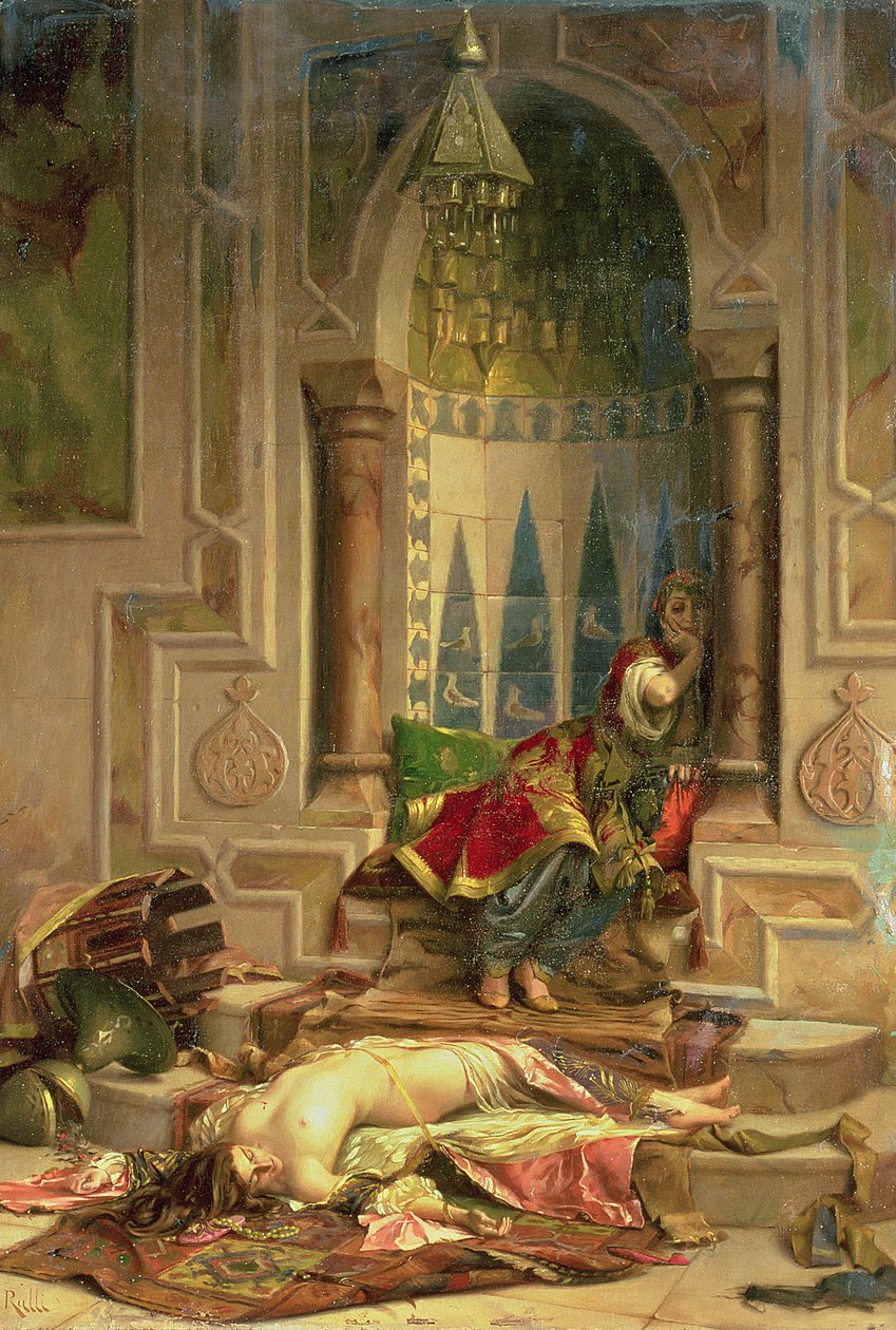 „Ach! Zazdrosny wśród zazdrosnych!” autorstwa Theodore Jacques Ralli