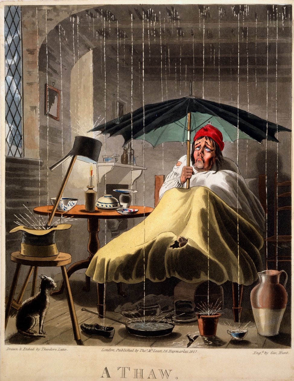 Odwilż, grafika wykonana przez George