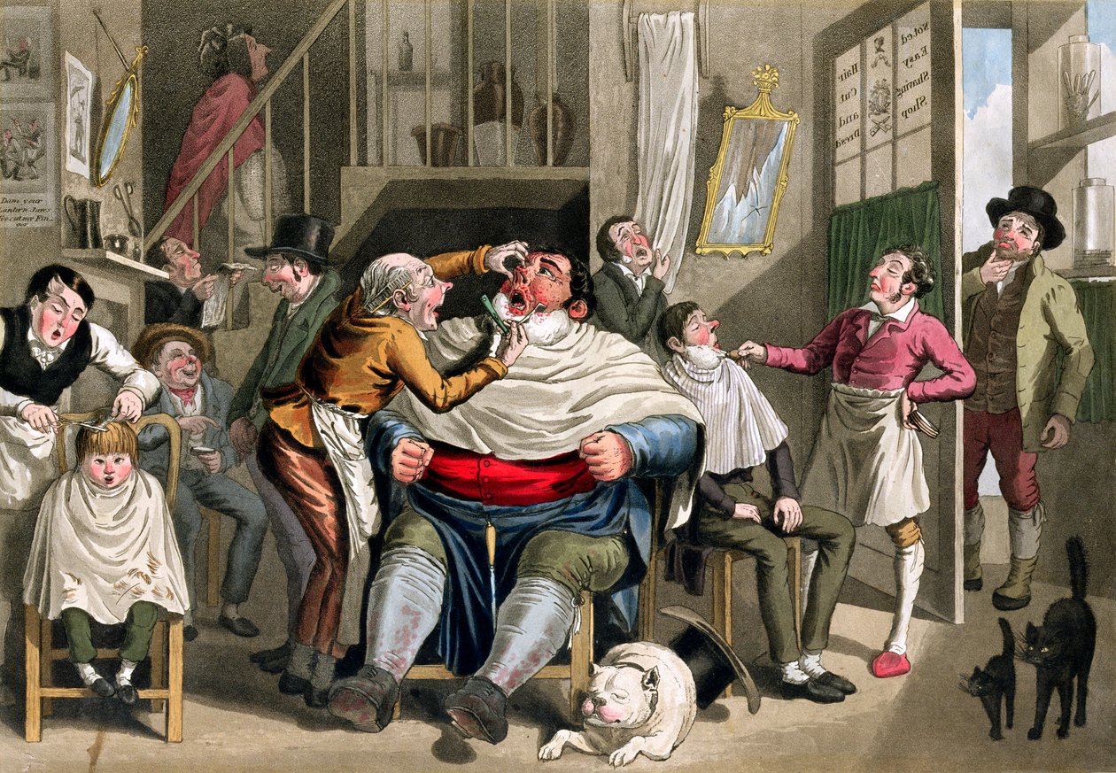 Niedzielny poranek grawerowany przez George
