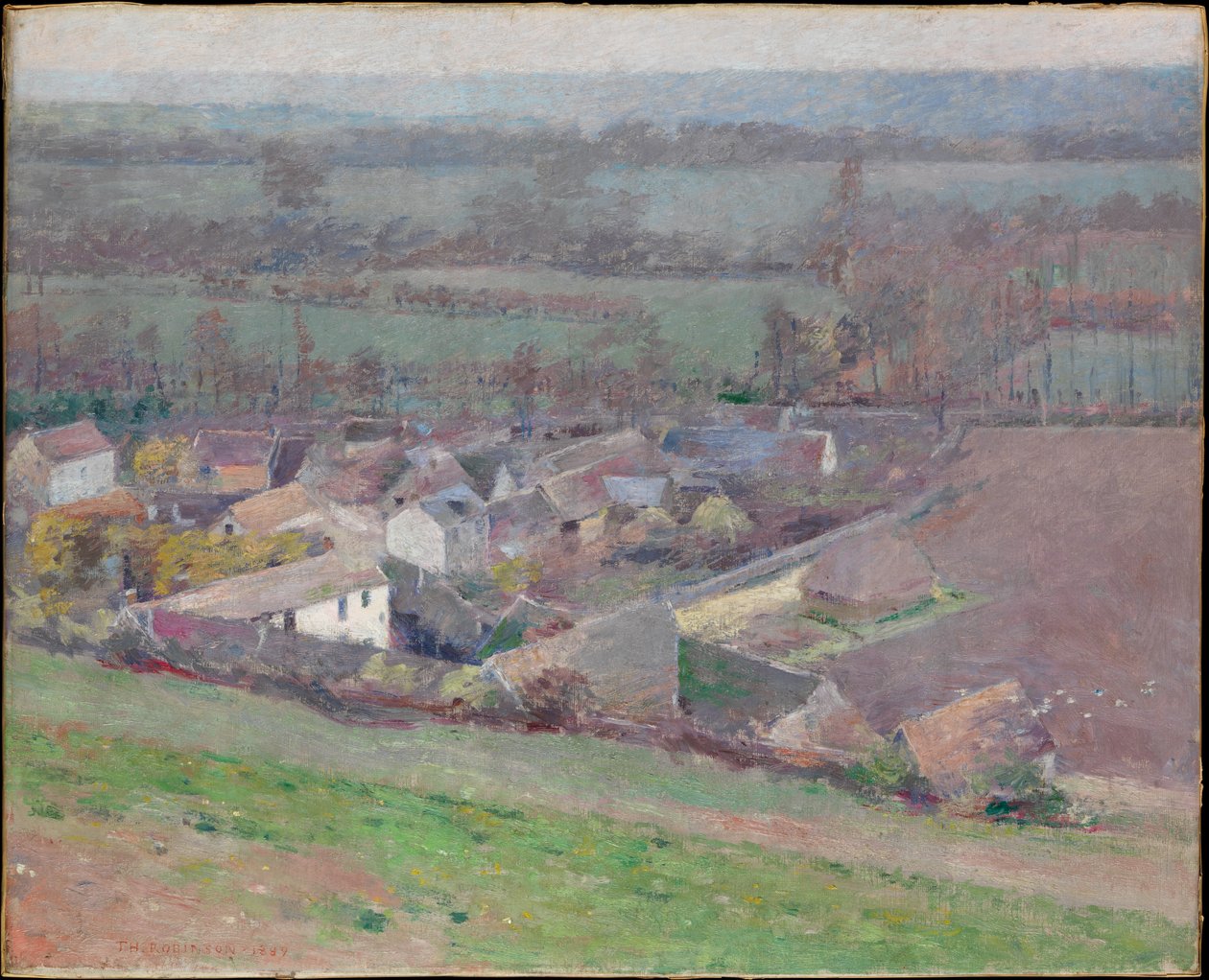 Widok z lotu ptaka autorstwa Theodore Robinson