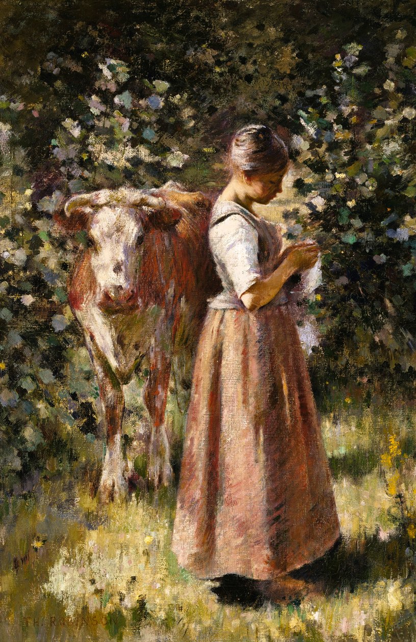 La Vachère autorstwa Theodore Robinson