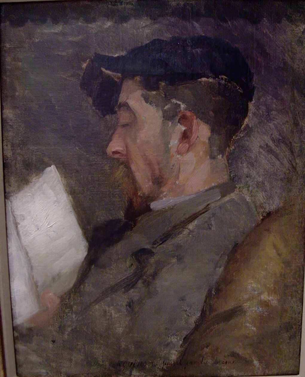 Autoportret, ca. 1884-87. autorstwa Theodore Robinson