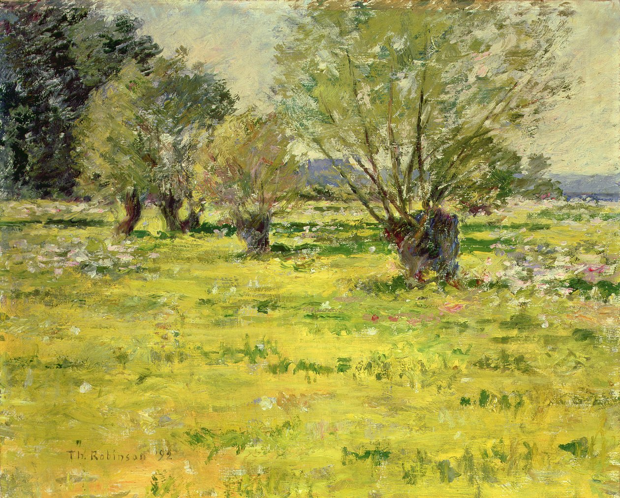 Wiosna autorstwa Theodore Robinson
