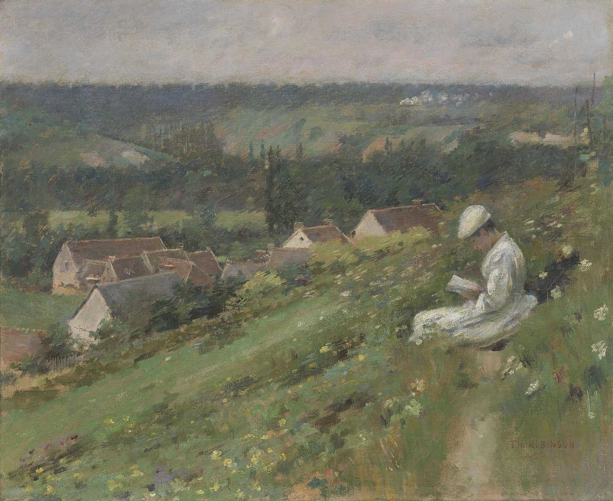 Dolina Arconville, ok.1887 autorstwa Theodore Robinson