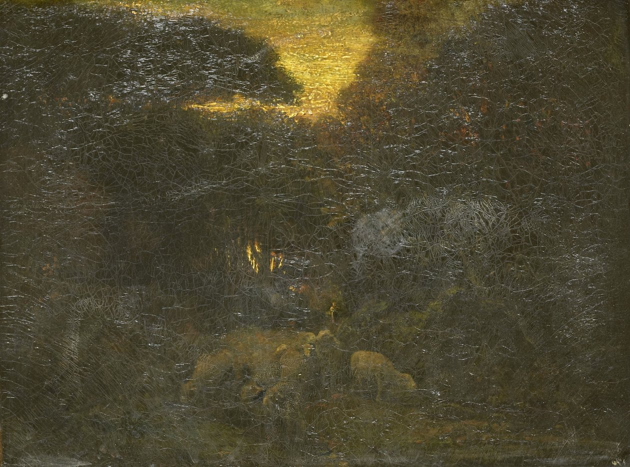 „Wąwóz wilków” autorstwa Theodore Rousseau