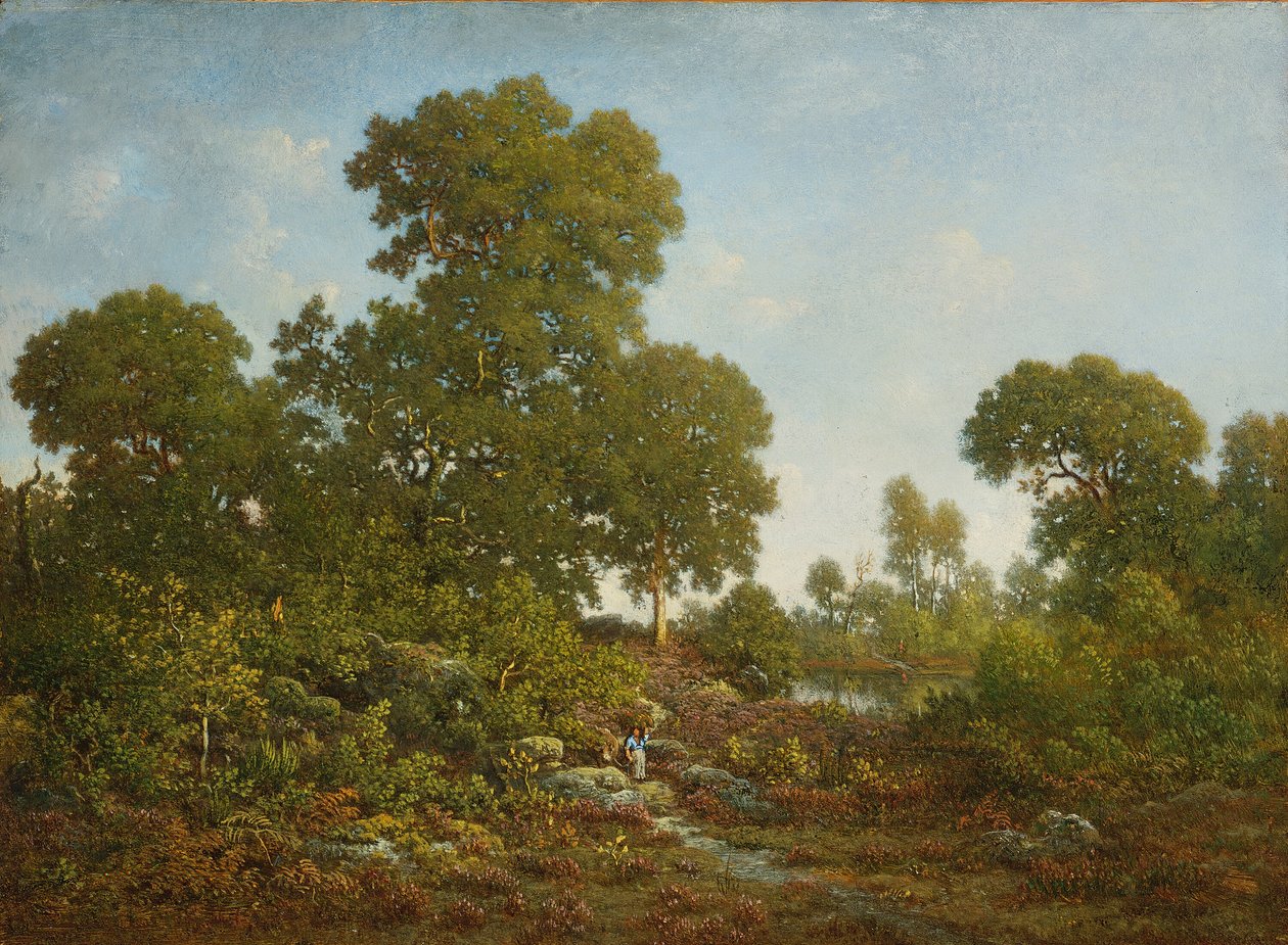 Wiosna autorstwa Theodore Rousseau
