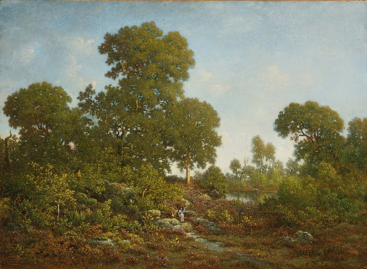 Wiosna, ok. 1860. autorstwa Theodore Rousseau