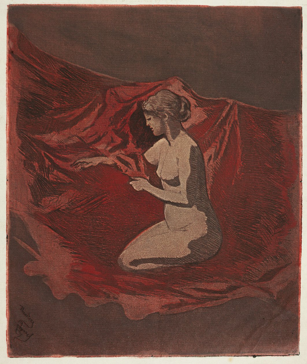Blask żaru autorstwa Theodore Roussel