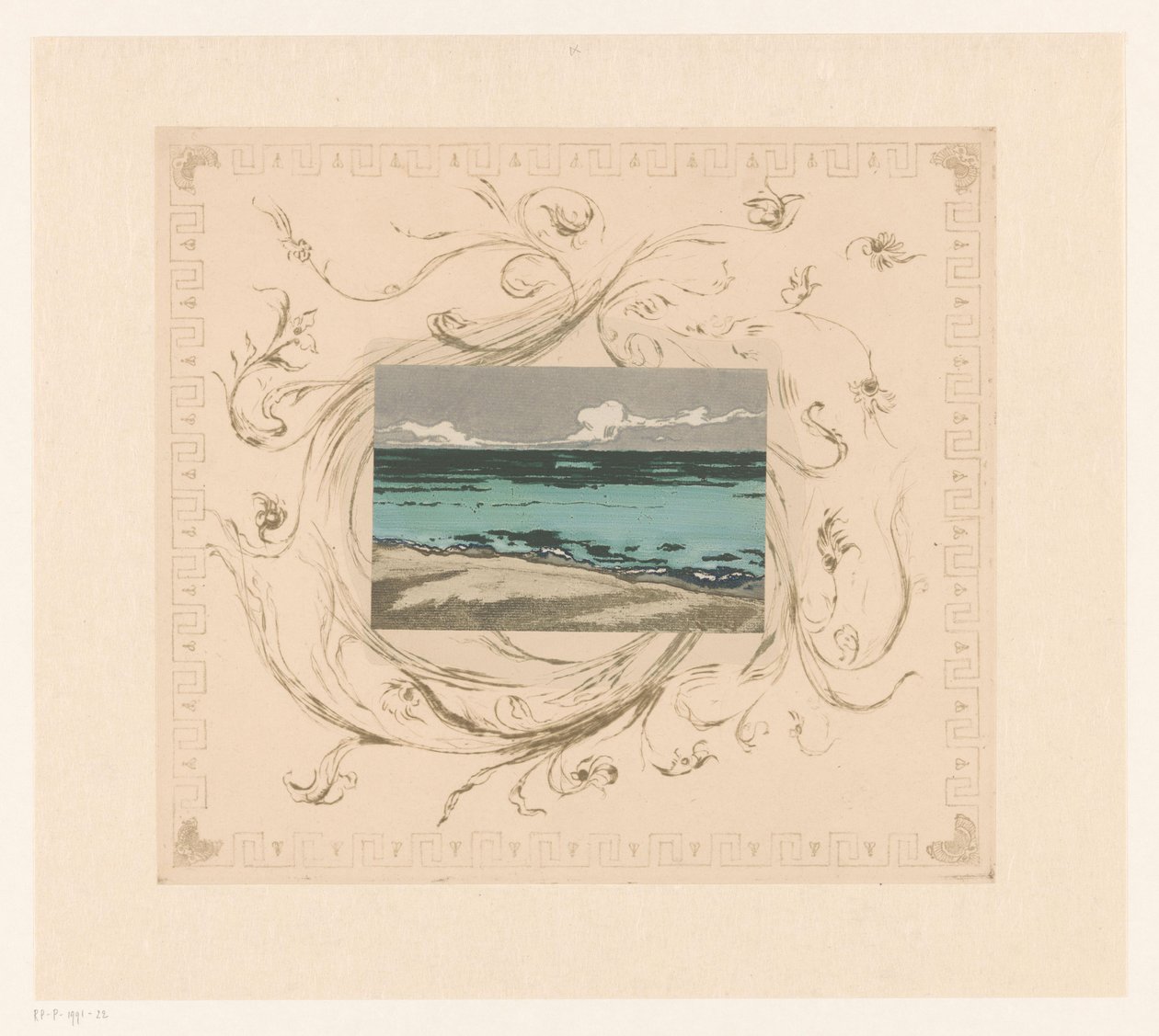Widok na morze w Bognor Regis Morze w Bognor autorstwa Theodore Roussel
