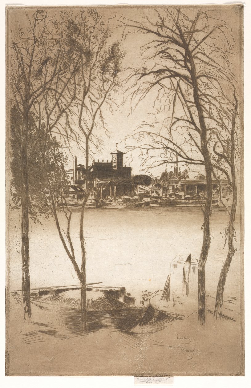 Złotokap i Battersea autorstwa Theodore Roussel