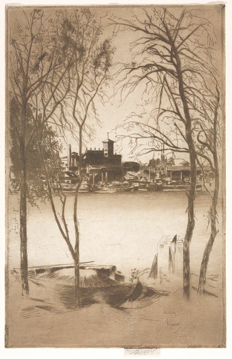 Złotokapy i Battersea, 1889-1898. autorstwa Theodore Roussel