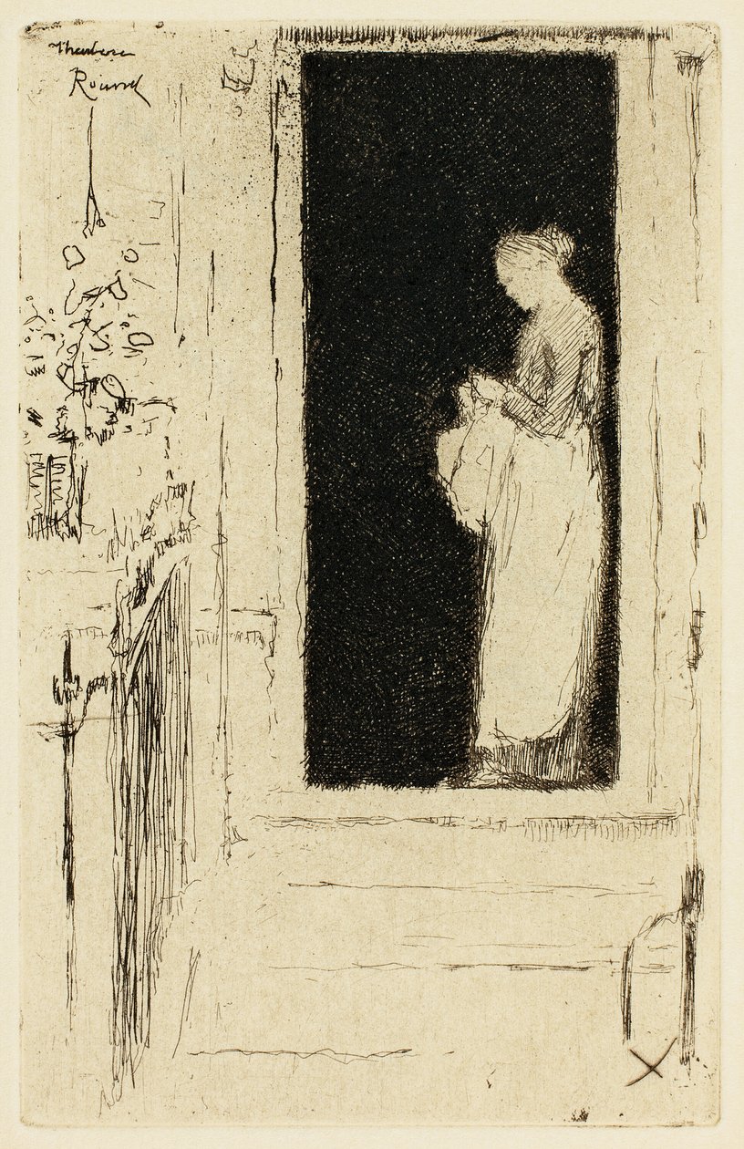 Penelope, drzwi Chelsea autorstwa Theodore Roussel