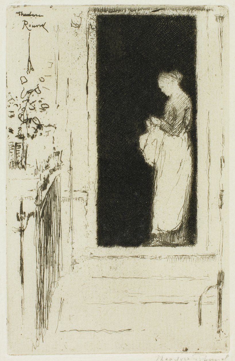 Penelope, drzwi Chelsea autorstwa Theodore Roussel
