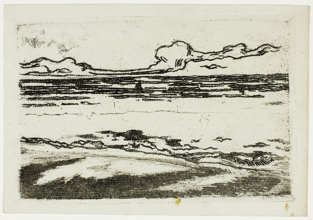 Morze w Bognor autorstwa Theodore Roussel