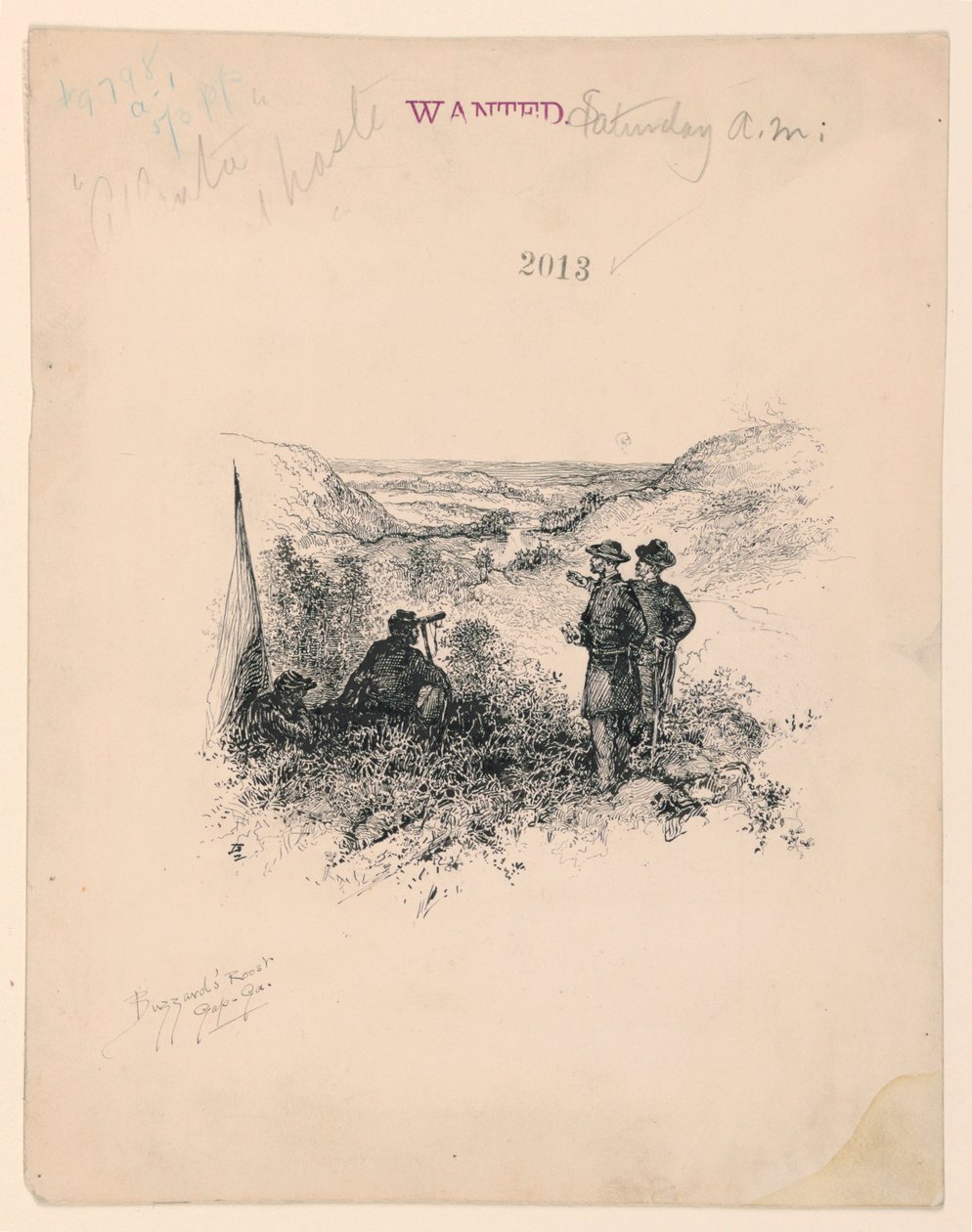 Gniazdowa Gniazda Myszołów autorstwa Theodore Russell Davis