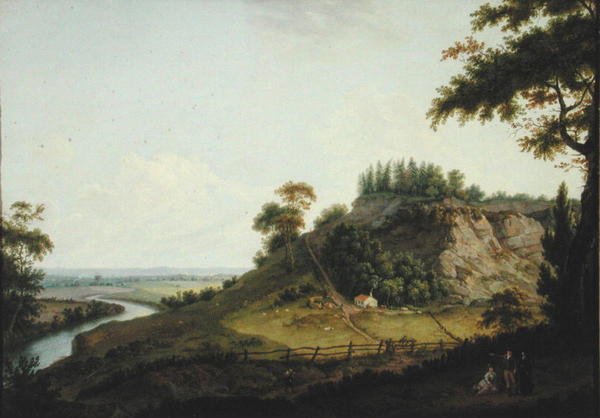 Widok w Northamptonshire (olej na płótnie) autorstwa Theodore de Bruyn