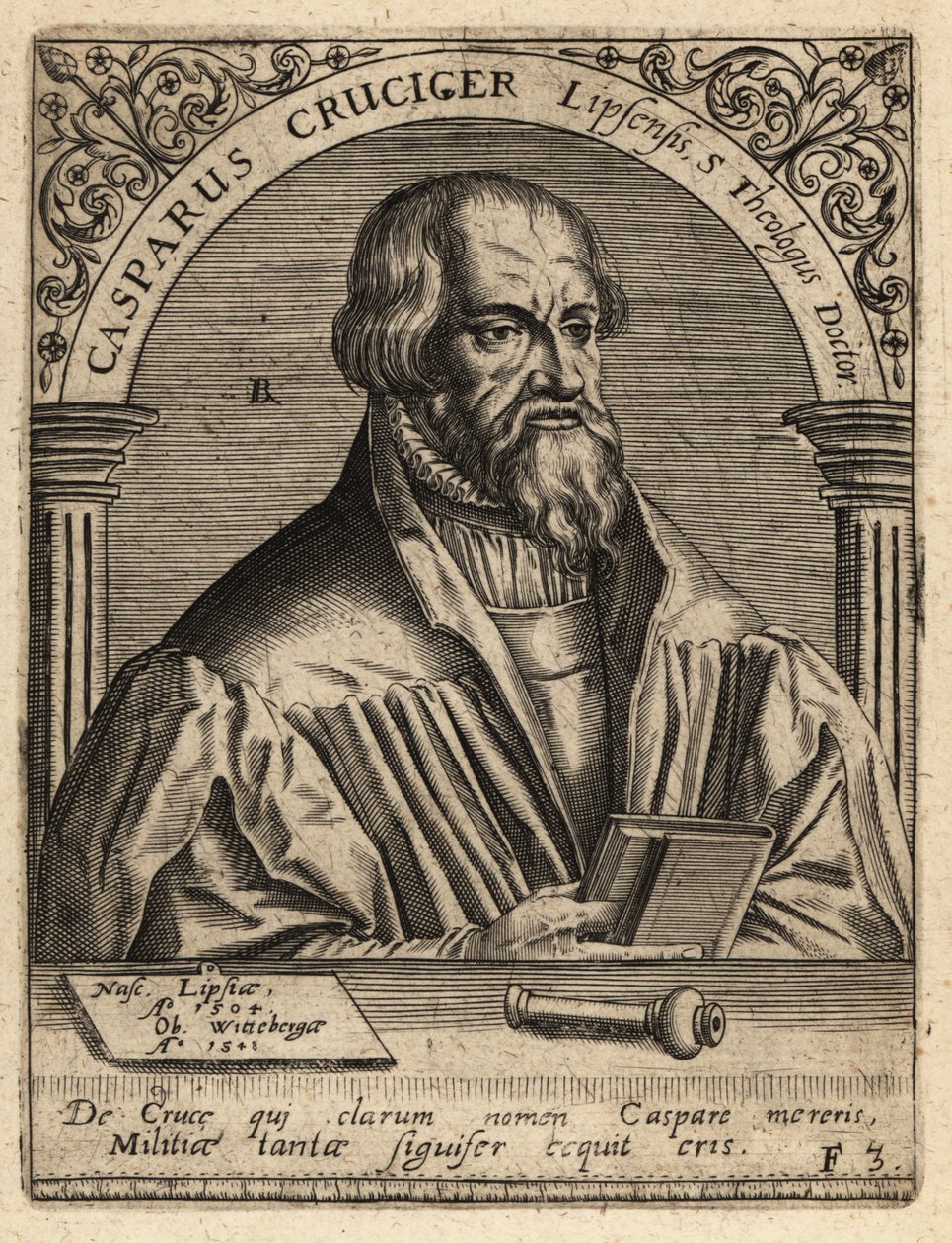 Caspar Creuziger autorstwa Theodore de Bry