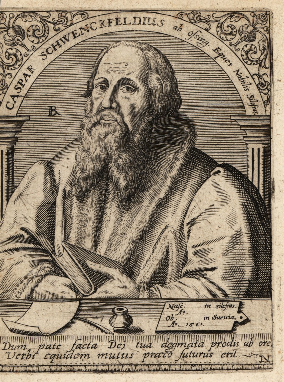 Caspar Schwenckfeld autorstwa Theodore de Bry