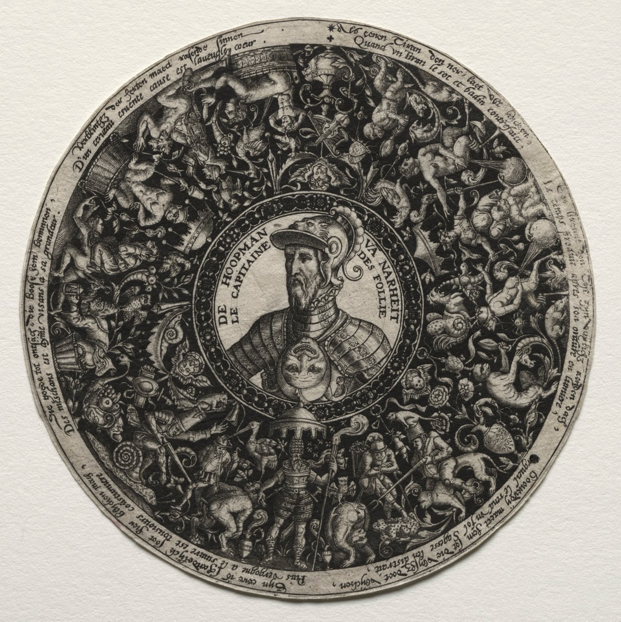 Projekt naczynia z medalionami, ok. 1900 r. 1558. autorstwa Theodore de Bry