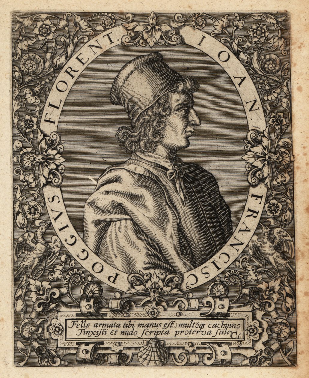 Gian Francesco Poggio Bracciolini autorstwa Theodore de Bry
