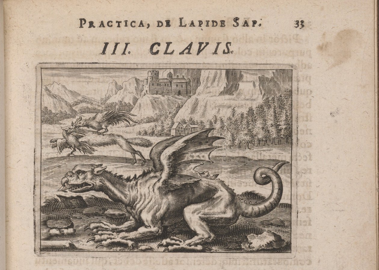 Ilustracja do Tripus Avrevs, czyli trzech traktatów wybranych chemików.., 1618 autorstwa Theodore de Bry