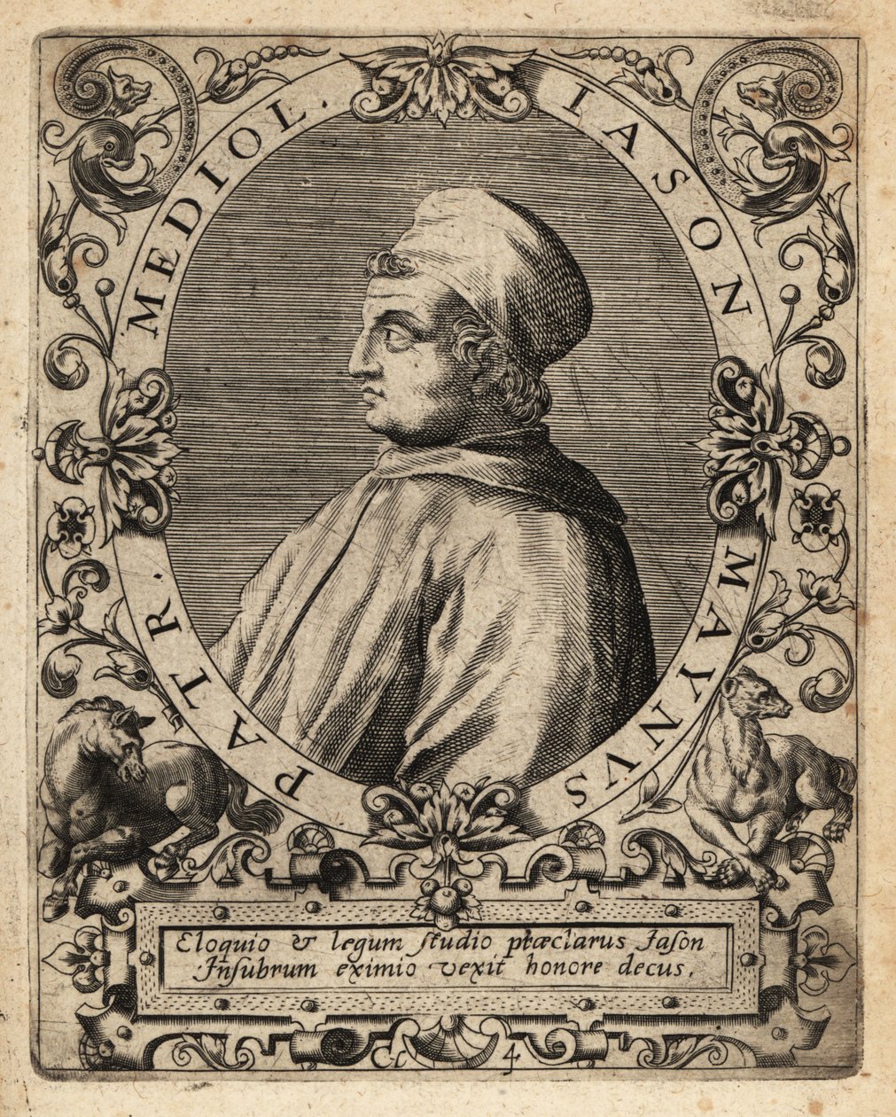 Jazon z Mayno autorstwa Theodore de Bry