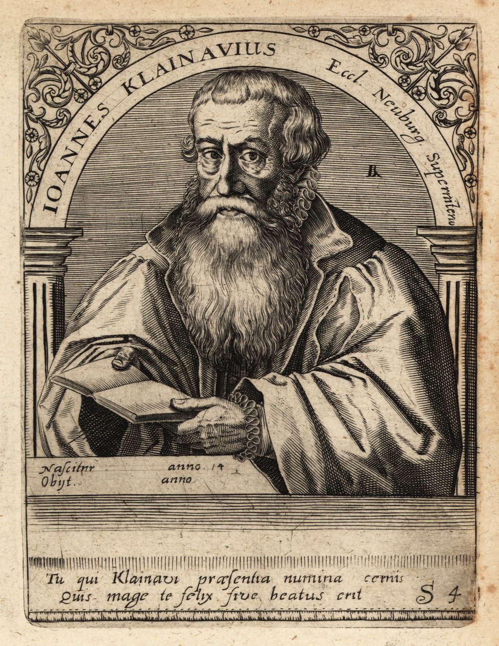 Johannes Klainau autorstwa Theodore de Bry