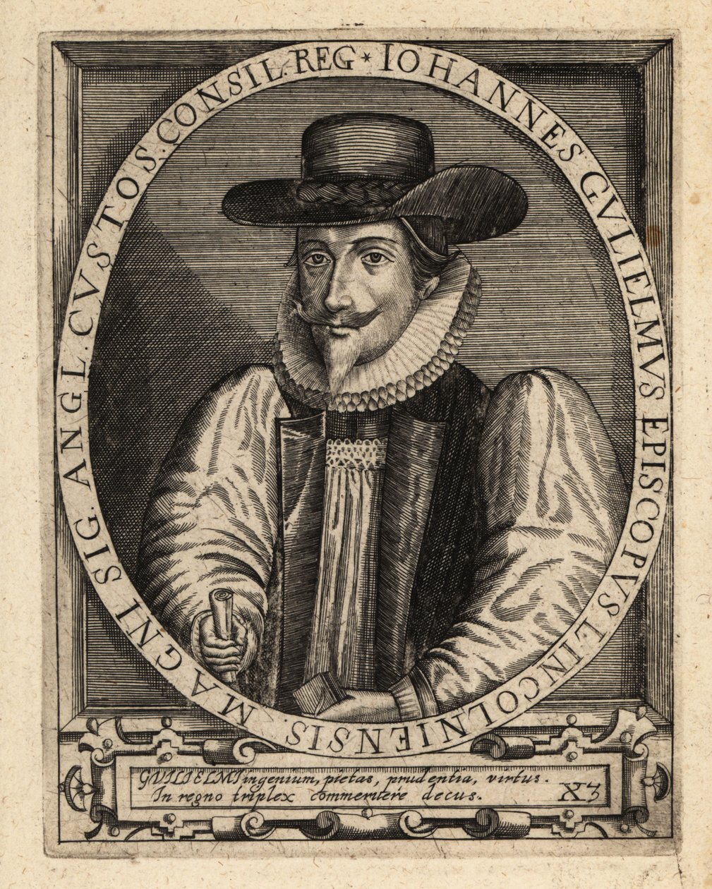 John Williams, arcybiskup Yorku autorstwa Theodore de Bry