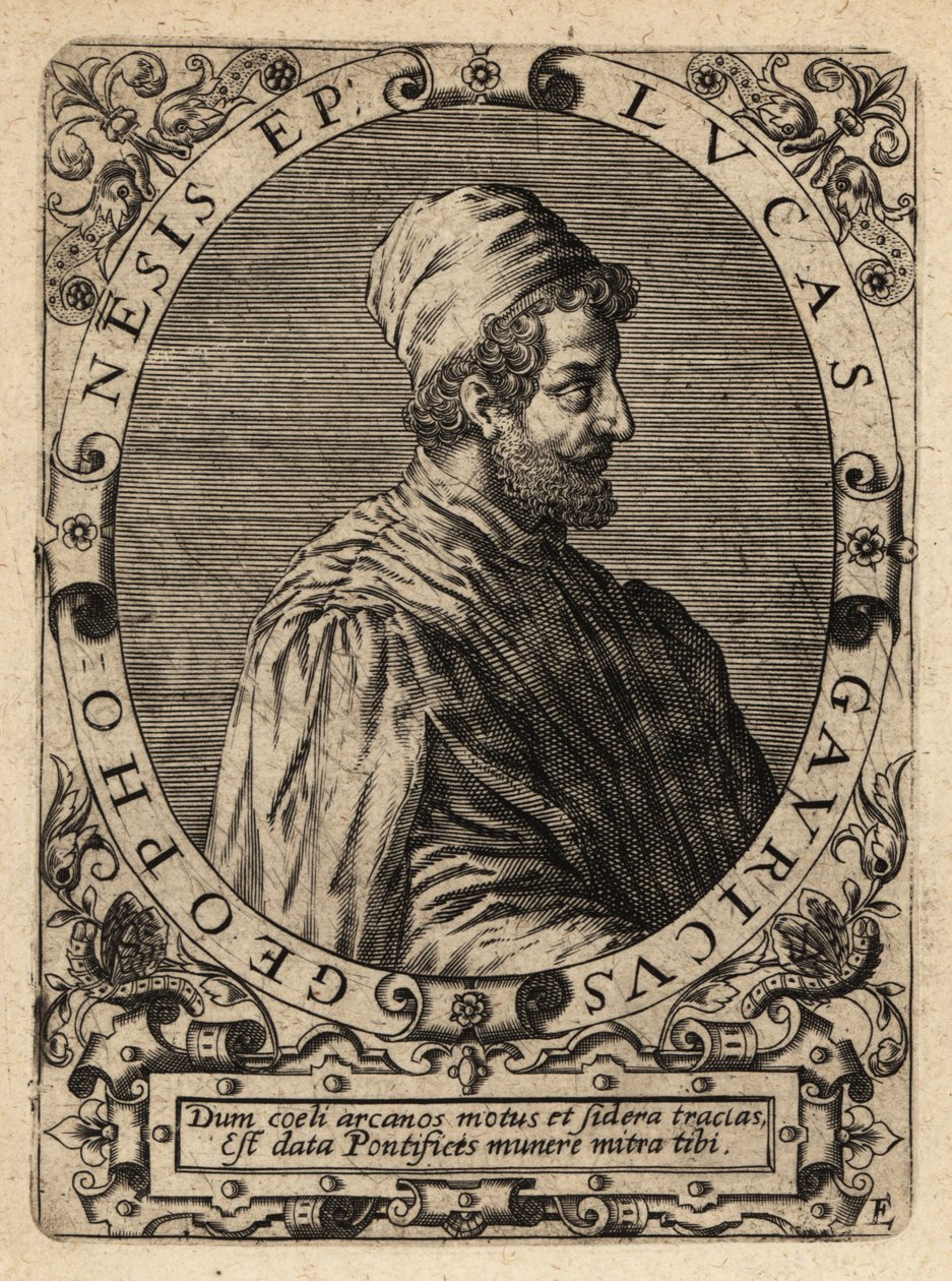 Luca Gaurico autorstwa Theodore de Bry