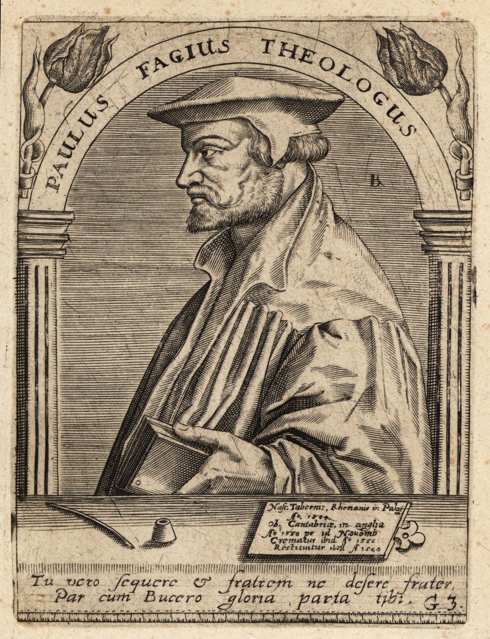 Paweł Fagiusz autorstwa Theodore de Bry