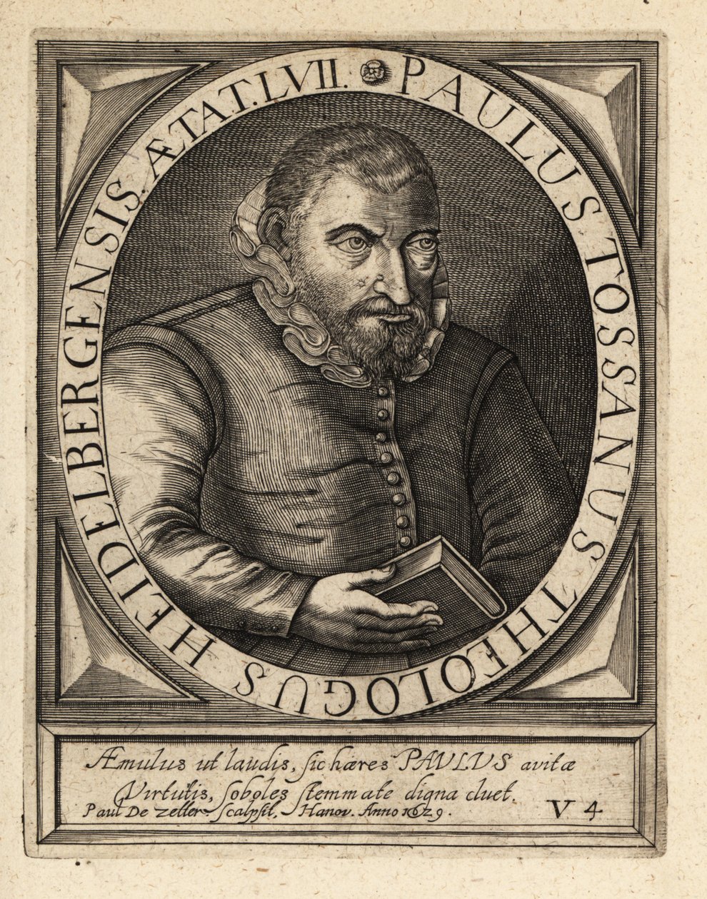 Paweł Toussain autorstwa Theodore de Bry