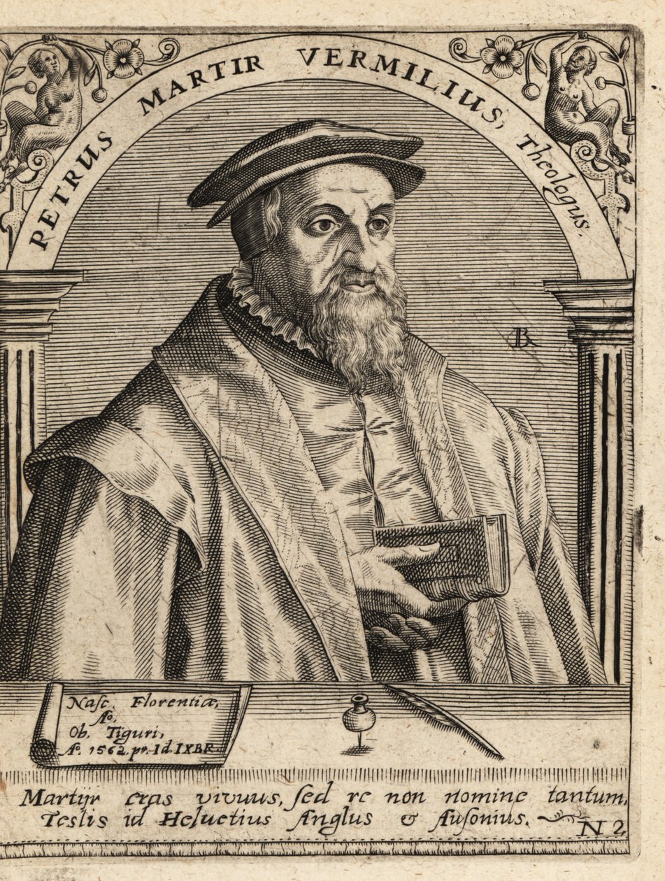 Piotr Męczennik Vermigli autorstwa Theodore de Bry