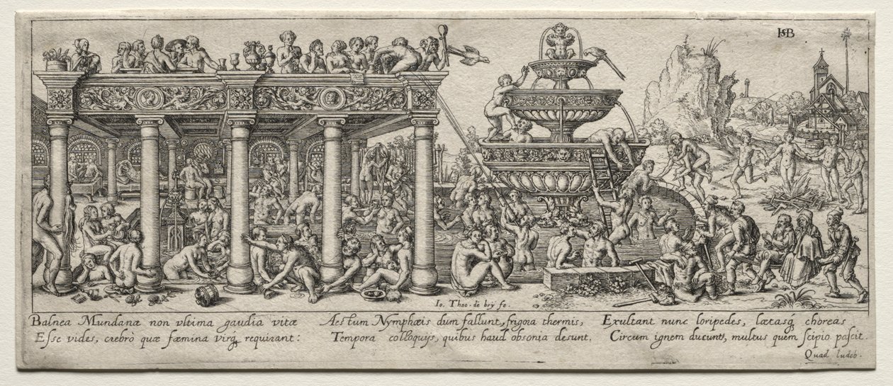 Fontanna młodości. autorstwa Theodore de Bry