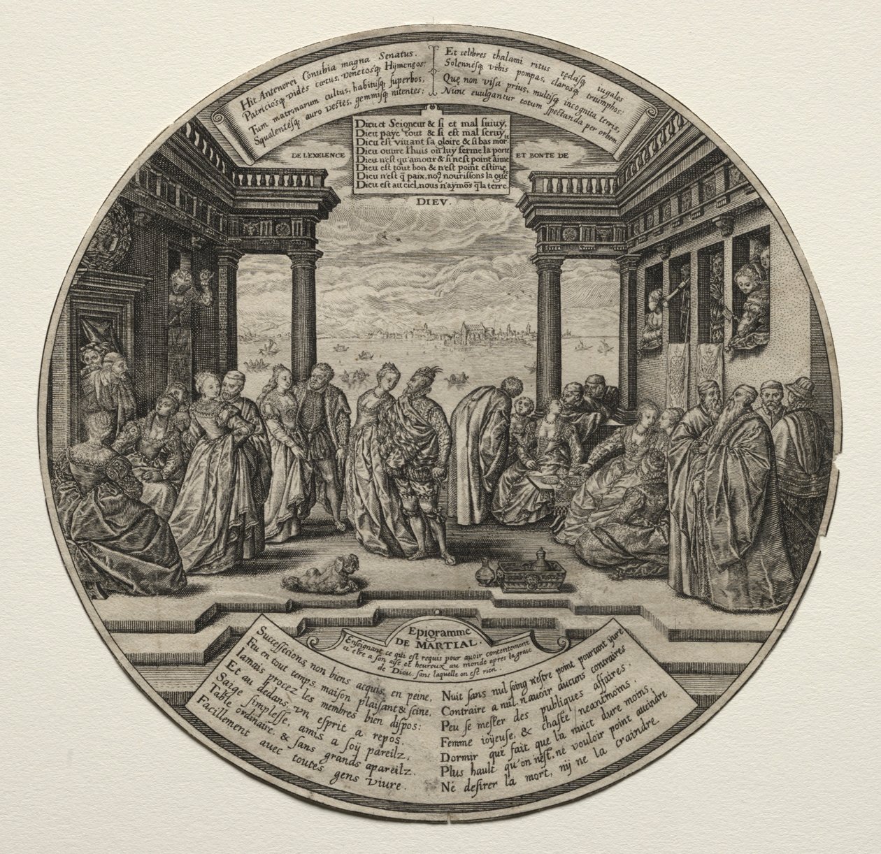 Bal wenecki. autorstwa Theodore de Bry