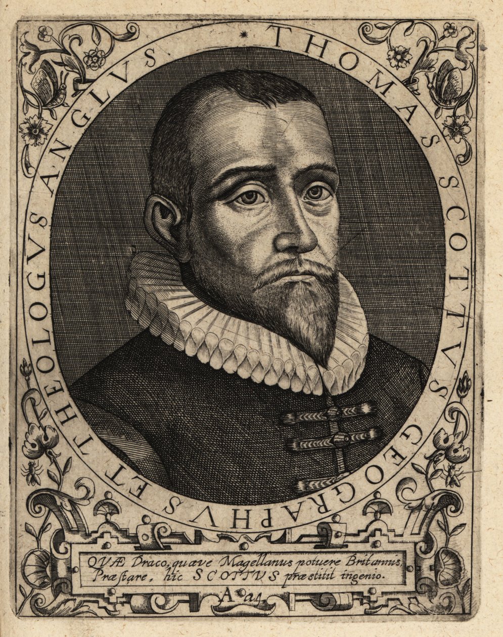Thomas Scott autorstwa Theodore de Bry