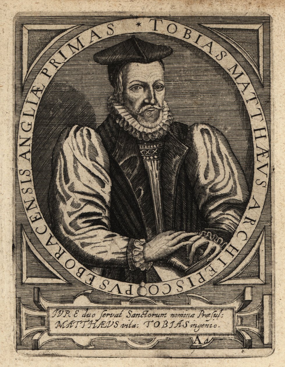 Tobiasz Mateusz autorstwa Theodore de Bry