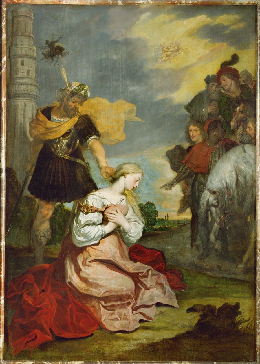 Męczeństwo świętej Barbary autorstwa Theodore van Thulden