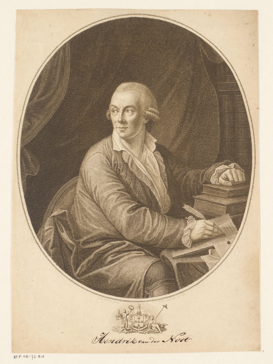Portret Hendrika Karela Nicolaasa van der Noot autorstwa Theodorus de Roode