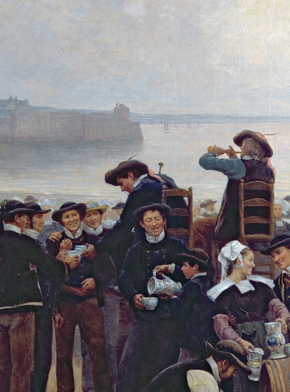Ułaskawienie w Bretanii (szczegółowo) (zob. także 164315, 164316) autorstwa Theophile Louis Deyrolle